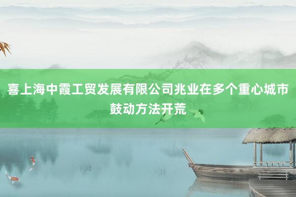 喜上海中霞工贸发展有限公司兆业在多个重心城市鼓动方法开荒